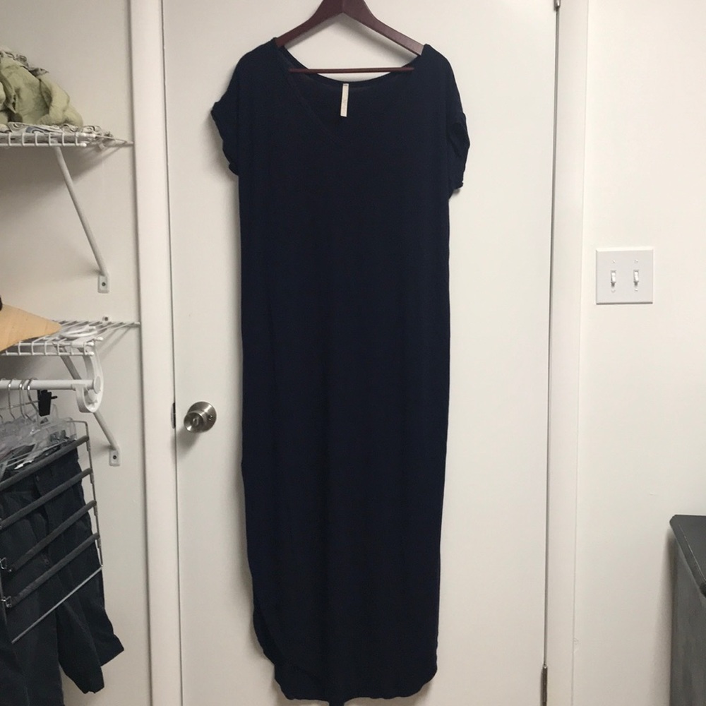 Vneck maxi dress